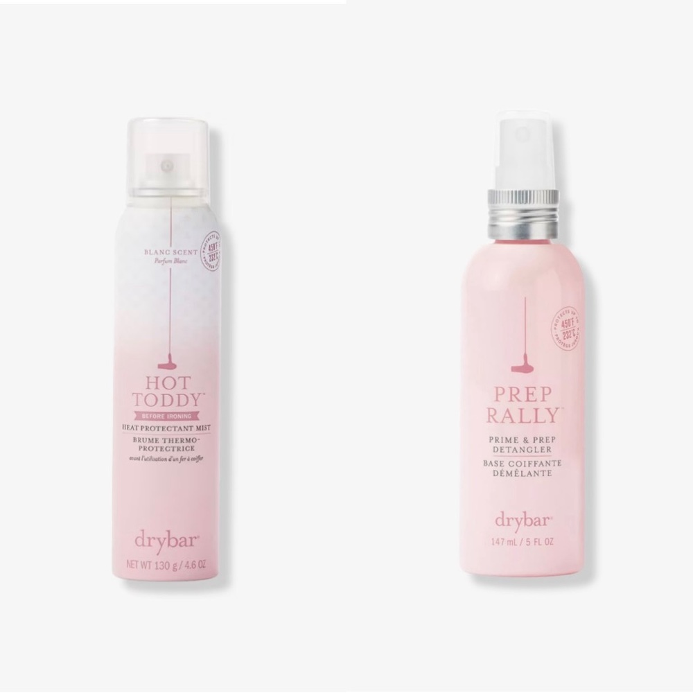 Drybar Hot Toddy Travel SZ and Prep Rally Full SZ Bundle